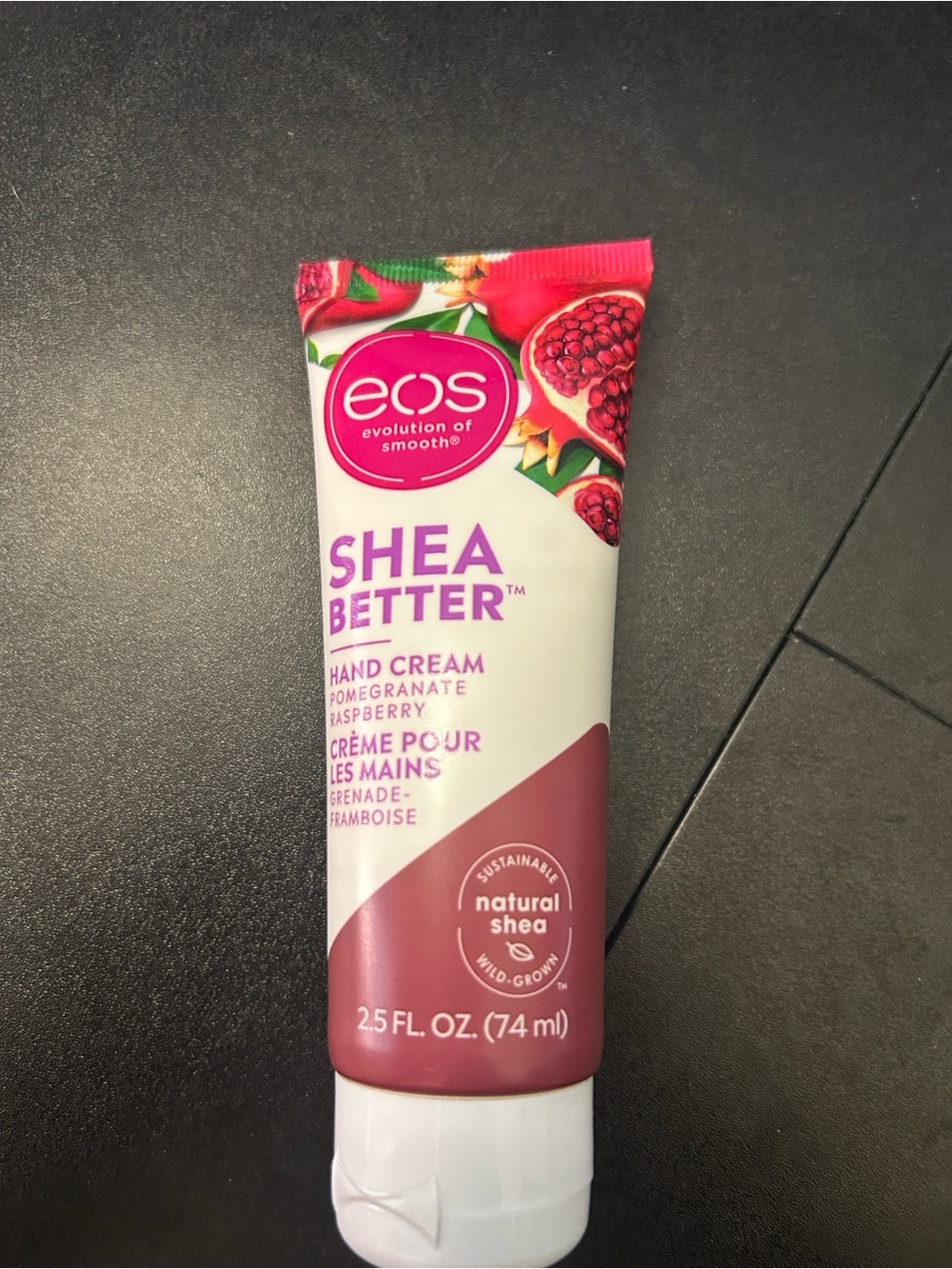 eos Shea Better Pomegranate Raspberry Hand Cream - Picture 2 of 3